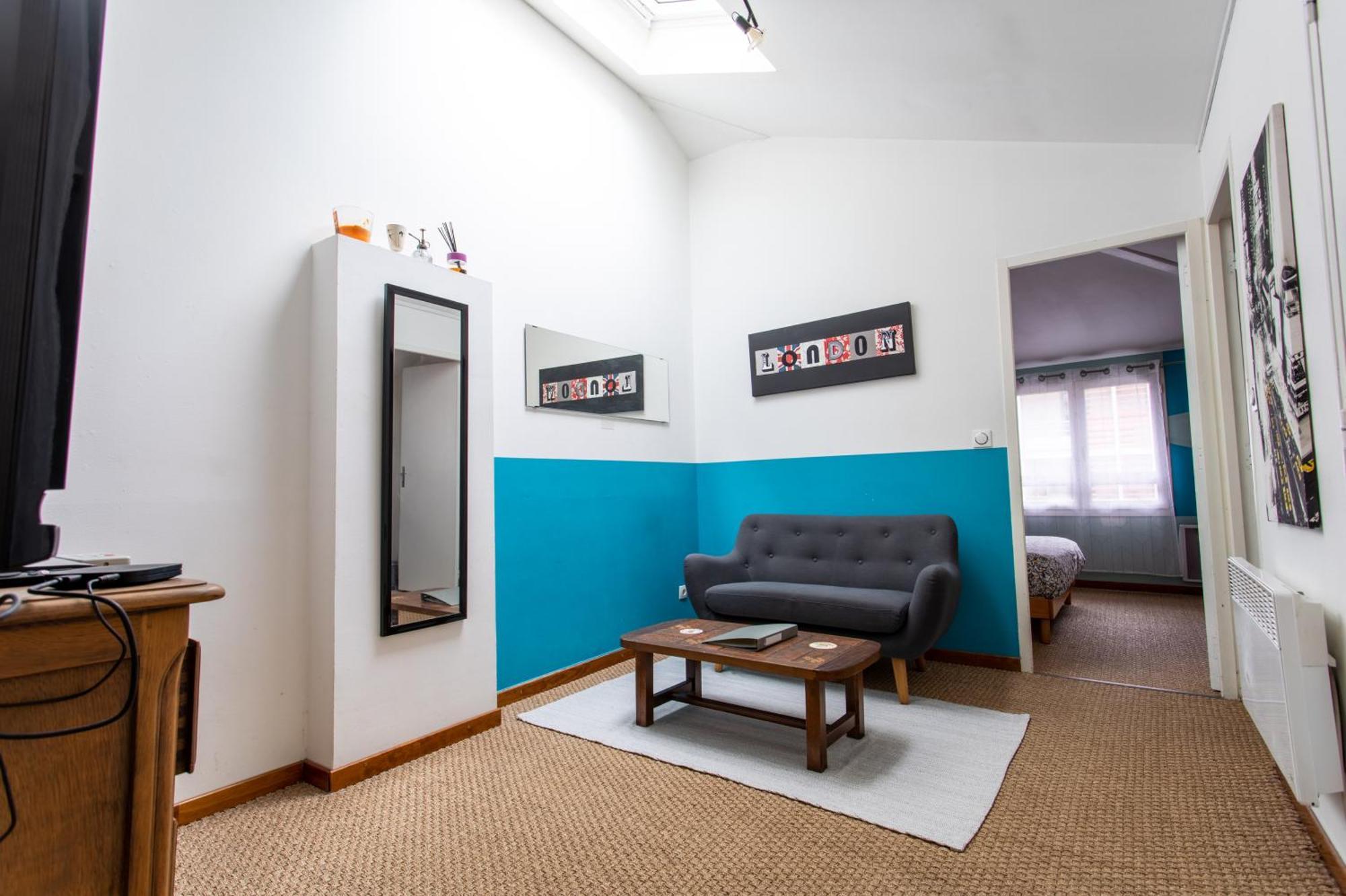 T2 Toulouse 40M2, Lit Queen Size, Climatisation, Quartier Sympa, Terrasse Exterior foto